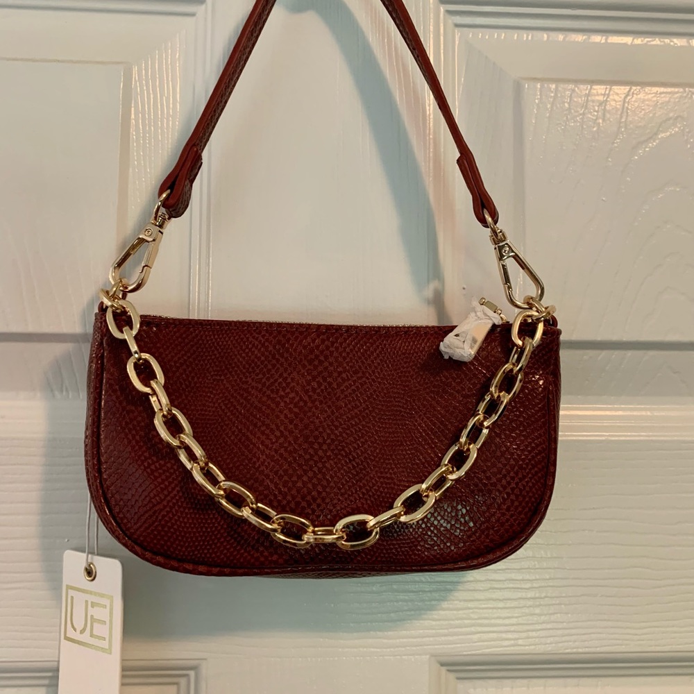 UE Urban Expressions Brown Clutch with Strap
